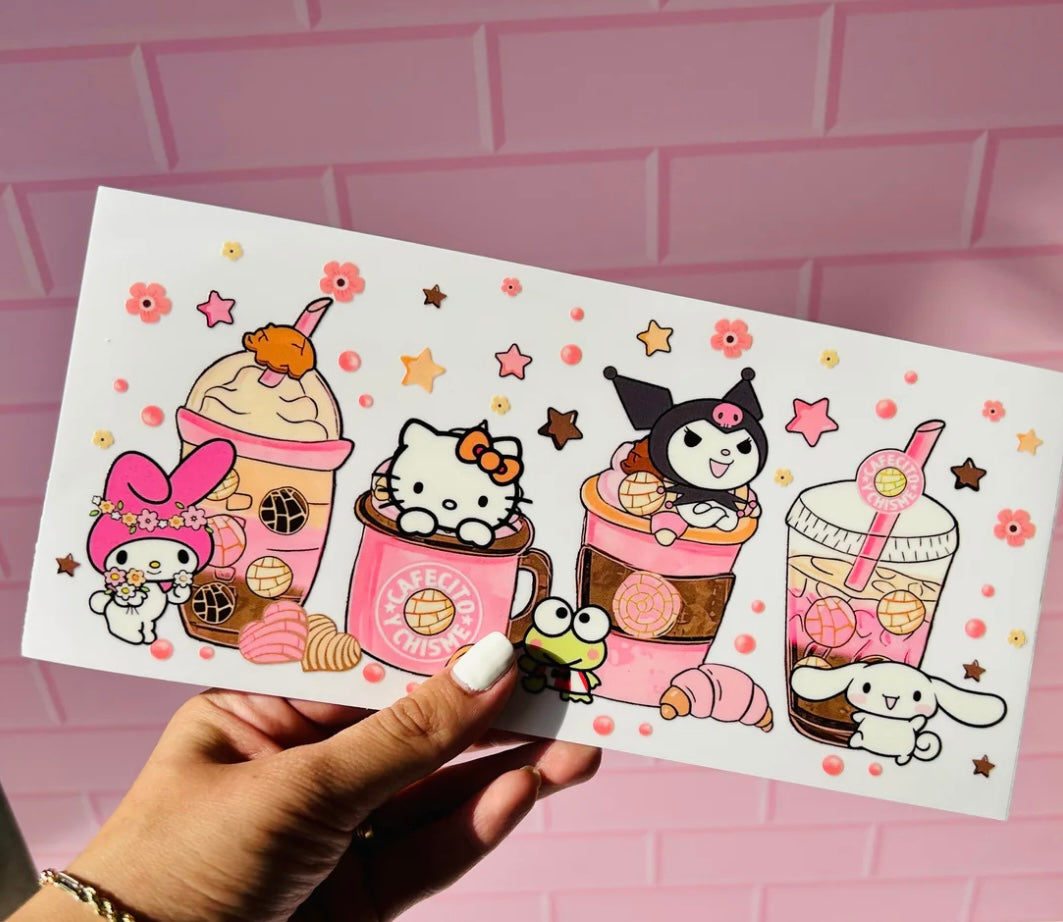 Cafecito y chisme Sanrio - UV29