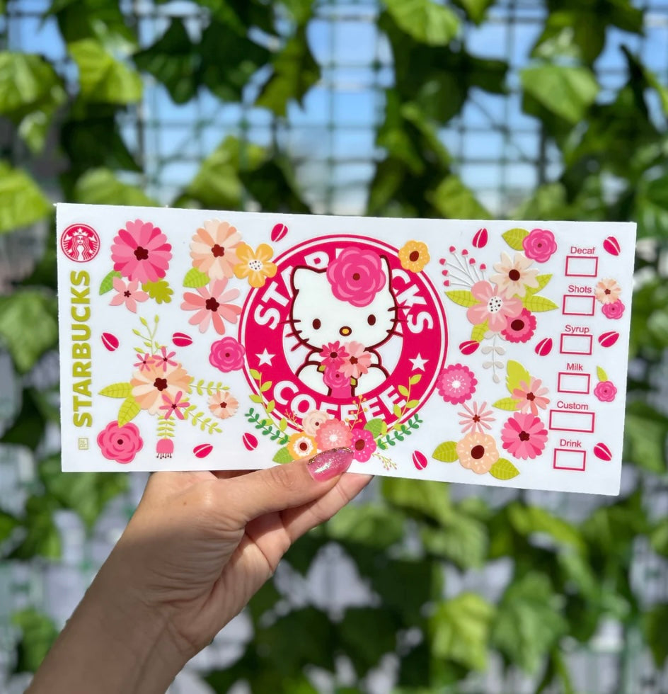 Hello Kitty Starbucks Rosa - UV03